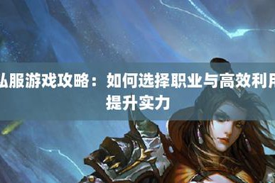 奇迹私服职业玩法全解析：多样职业体验与成长攻略